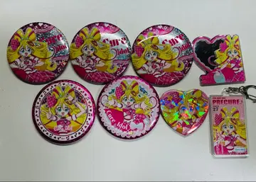 큐어 아이돌 캔뱃지 키링 묶음 판매