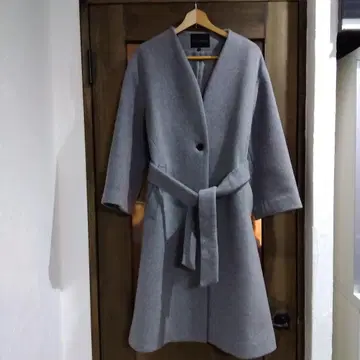 새상품급 어반 리서치 URBAN RESEARCH 노카라 울 코트