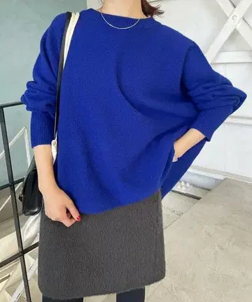 새상품 Spick&Span 돌먼 롱 리브 니트