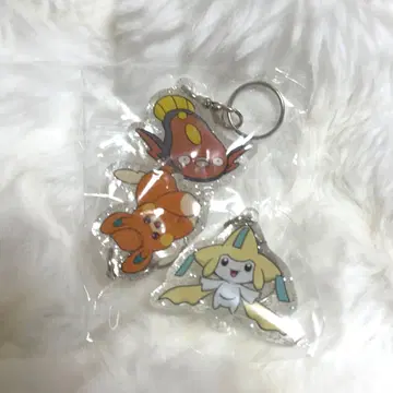 포켓몬 한국 한정판 팝업 가챠 3연 아크릴 키링