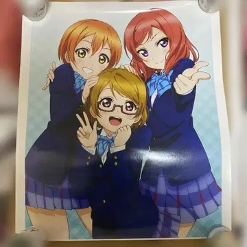 러브 라이브! 애니메이션 포스터 3장 세트