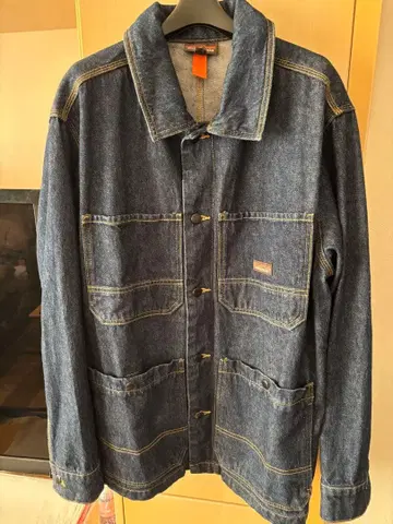 patagonia 헴프 데님 초아 코트 커버올 인디고 M 사이즈