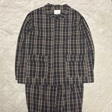 미눈. 셋업 체크 무늬 3 사이즈