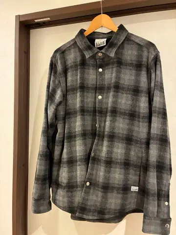 PRO CLUB 체크 무늬 셔츠 자켓