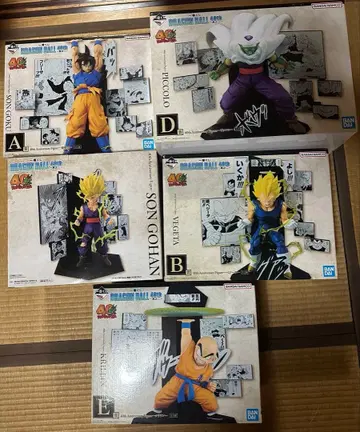 제일복권 드래곤볼 40th ~그 두 번째~ 피규어 5종 세미컴프