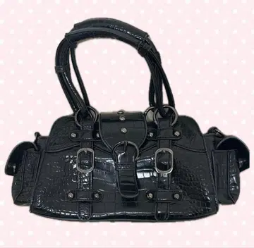 y2k 그런지 헤이세이 갸루 블랙백