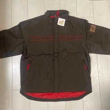 POKKA 테프론 가공 브라운 나일론 자켓