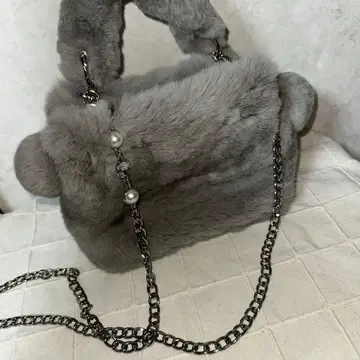 퍼 토트백 그레이