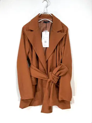 641 미사용 Re:EDIT 리디 두꺼운 원단 와이드 칼라 루즈핏 재킷