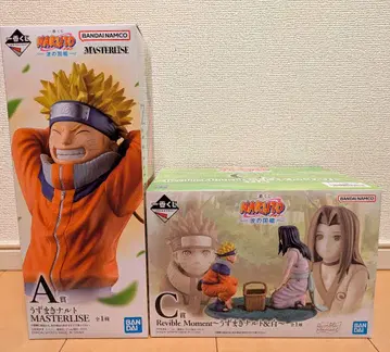 제일복권 NARUTO 나루토 파의 나라편 A상 C상 피규어 2점