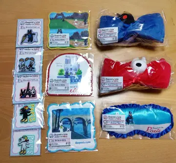 리사와 가스파르 캐릭터 복권 11종