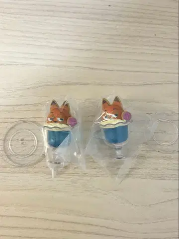 주토피아 스위츠 마스코트 파트2 Yummy 닉 2개 세트