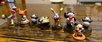 팬더 피규어 세트 7개 + 덤 1개