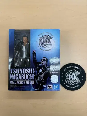 레어 나가부치 츠요시 리얼 액션 피규어 40주년 기념