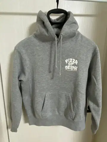 Pizza of Death 그레이 후드티
