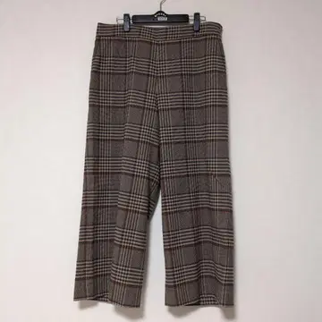 NEWYORKER 뉴요커 와이드 팬츠 15호 와이드 팬츠 체크