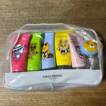 한국 한정판 카카오프렌즈 트래블 세트 미사용 새상품