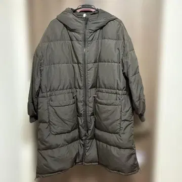 BEAMS HEART 후드 부착 다운 자켓 리버서블