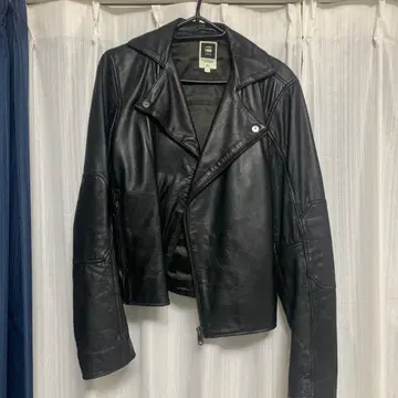 지스타 로우 블랙 라이더 자켓 M