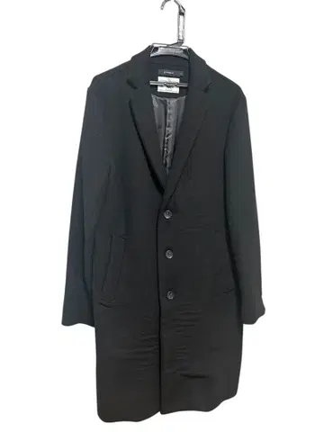 RAGEBLUE 블랙 체스터 코트 L