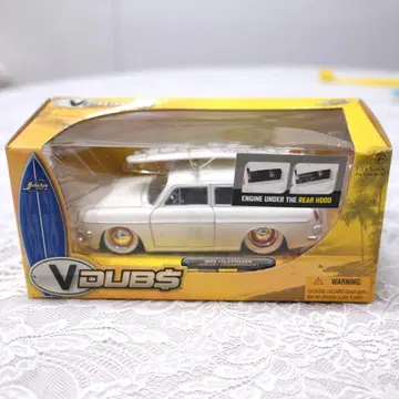 [ 미사용 ] JadaToys 제 VW 미니카 1:24 서핑보드 포함
