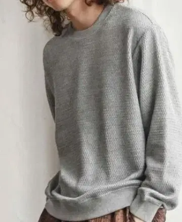 캄비오 니트라이크 와플 맨투맨