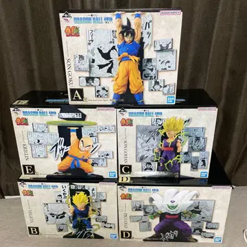 드래곤볼 피규어 세트 5체