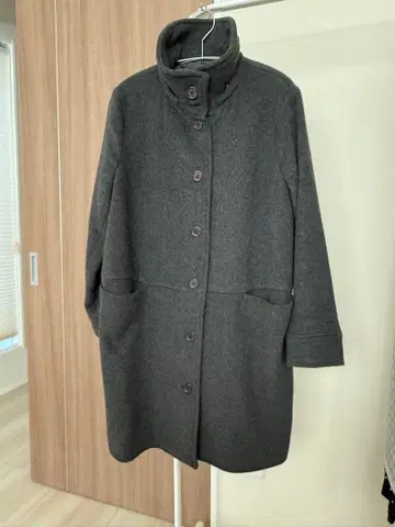 그레이 롱 코트