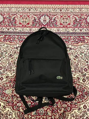 LACOSTE 라코스테 백팩 블랙