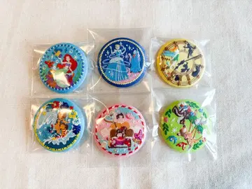 디즈니 자수 캔뱃지 세트