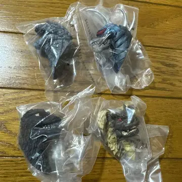 덤 포함 제일복권 고질라 대괴수열전G G상 몬스터 헤드 마그넷 4종 세트