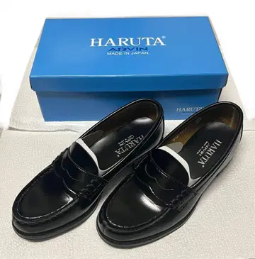 HARUTA 로퍼 23.5cm 2E 블랙