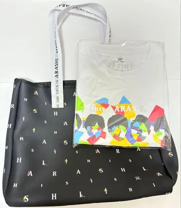 This is ARASHI 토트백 셔츠