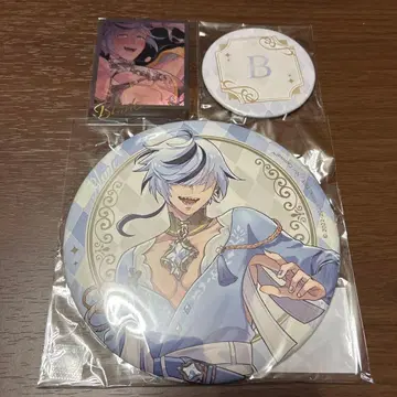 NU:카니발 브레이드 챠레쿠지 캔뱃지 2개 브로마이드 세트