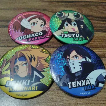 나의 히어로 아카데미아 다이소 빅 캔뱃지 4개