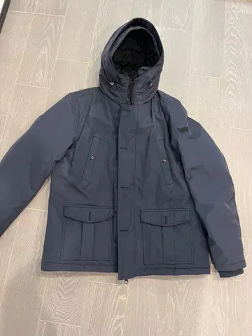 GAS 가스 다운 자켓 네이비