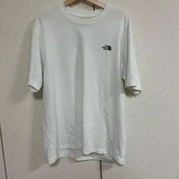 THE NORTH FACE 화이트 T셔츠 XXL