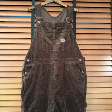 BIGMAC 코듀로이 오버롤 브라운