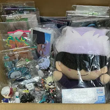 애니메이션 굿즈 묶음 판매 주술회전 히로아카 월드 트리거