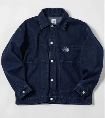 logo denim jacket / 로고 데님 자켓
