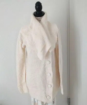 젤라또피케 긴팔 가디건 아이보리 프리 사이즈