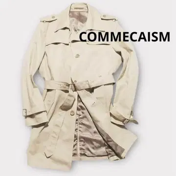 [새상품급] COMMECAISM 컴시즘 트렌치코트 바이파이브