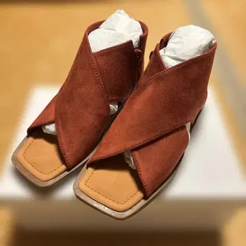 coen 스퀘어토 크로스 부츠 샌들 사이즈 S