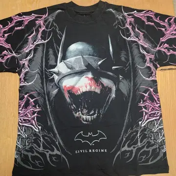 [초레어] 배트맨 후라후스 티셔츠 L