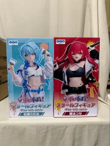 GIGO 한정판 브이스포 피규어 2점