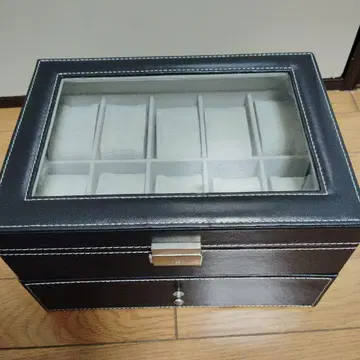 시계 수납 박스 블랙 20개용