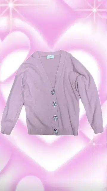 snidel 핑크 V넥 가디건 F 사이즈