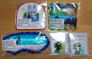 리사와 가스파르 캐릭터 복권 5종