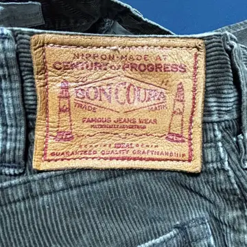 BONCOURA 밀리터리 그린 코듀로이 30