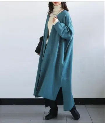 antiqua 안티카 하프 밀라노 편직 니트 가디건